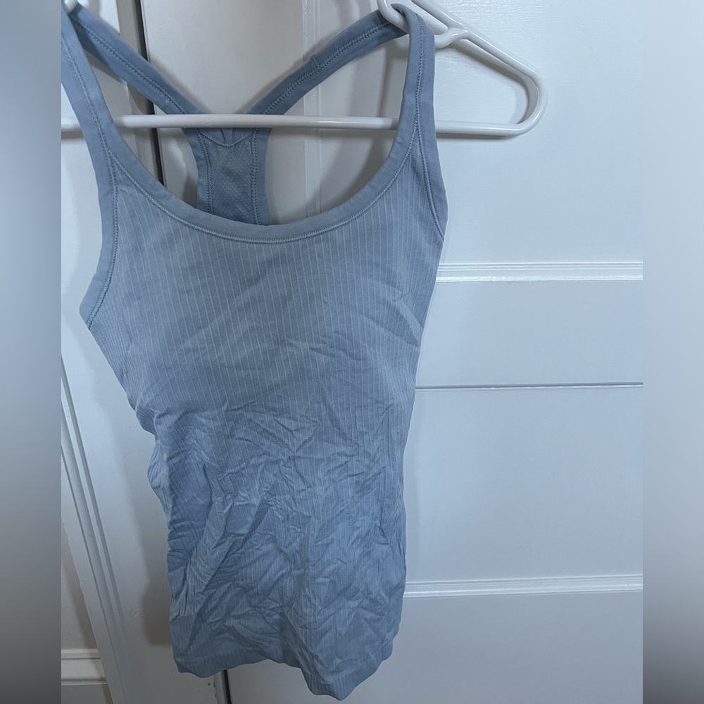 Light blue, lulu tank top
